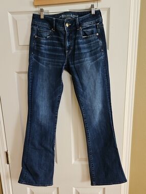 American Eagle Outfitters Kick Boot Jeans Size 8 Regular Womens NWOT